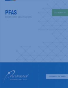Pace Analytical PFAS Statement of Qualifications