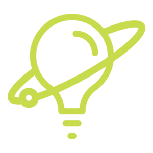 green line lightbulb icon